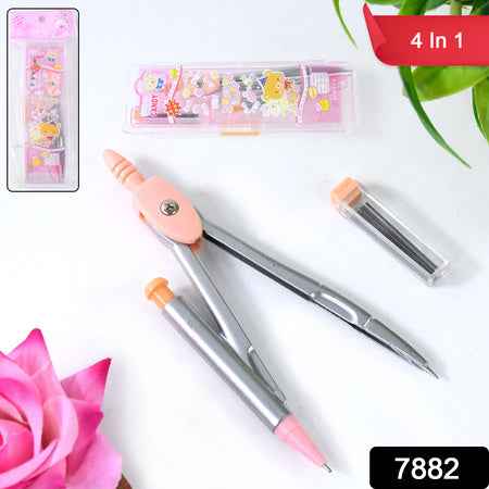 Precision Geometry Compass Set (4 In 1)