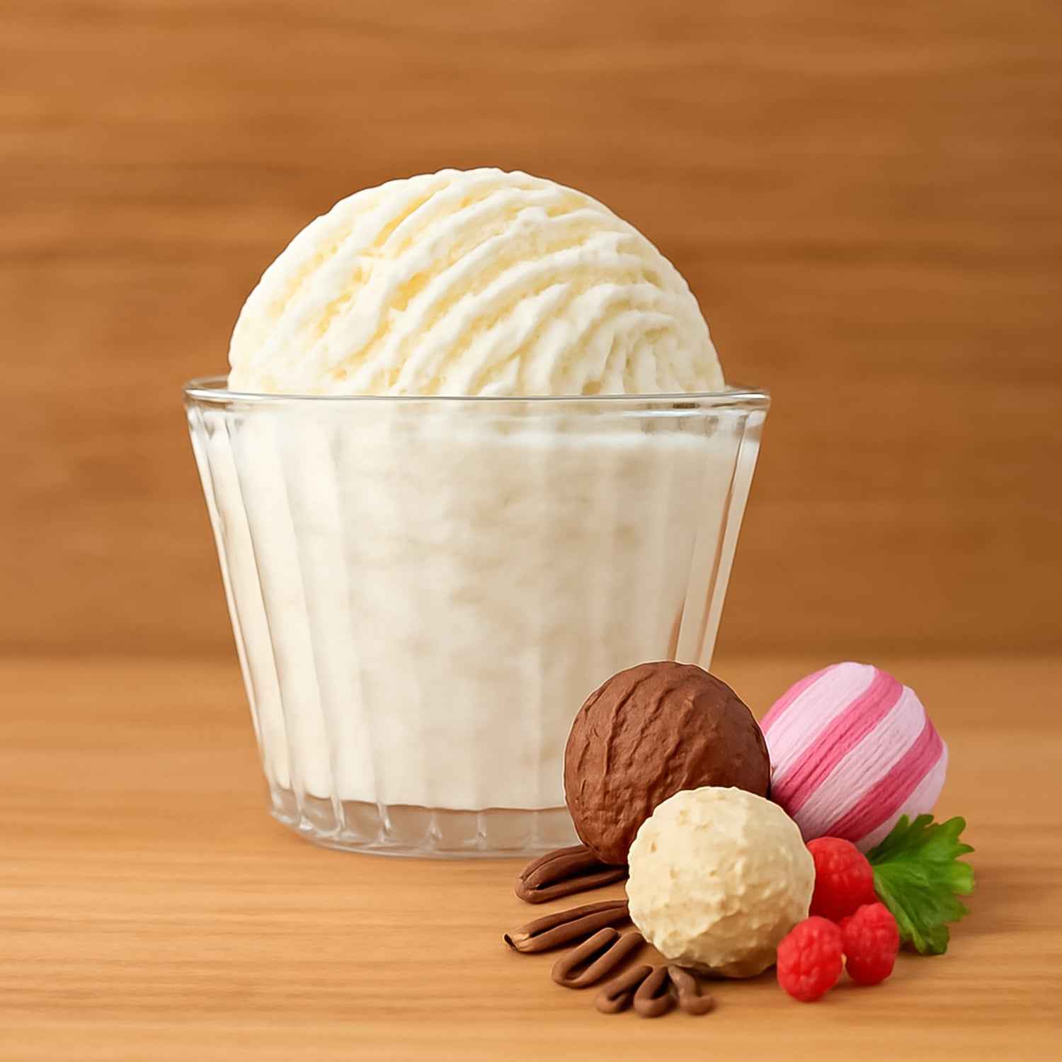 Premium Transparent Plastic Dessert Bowl Set  6 Pieces