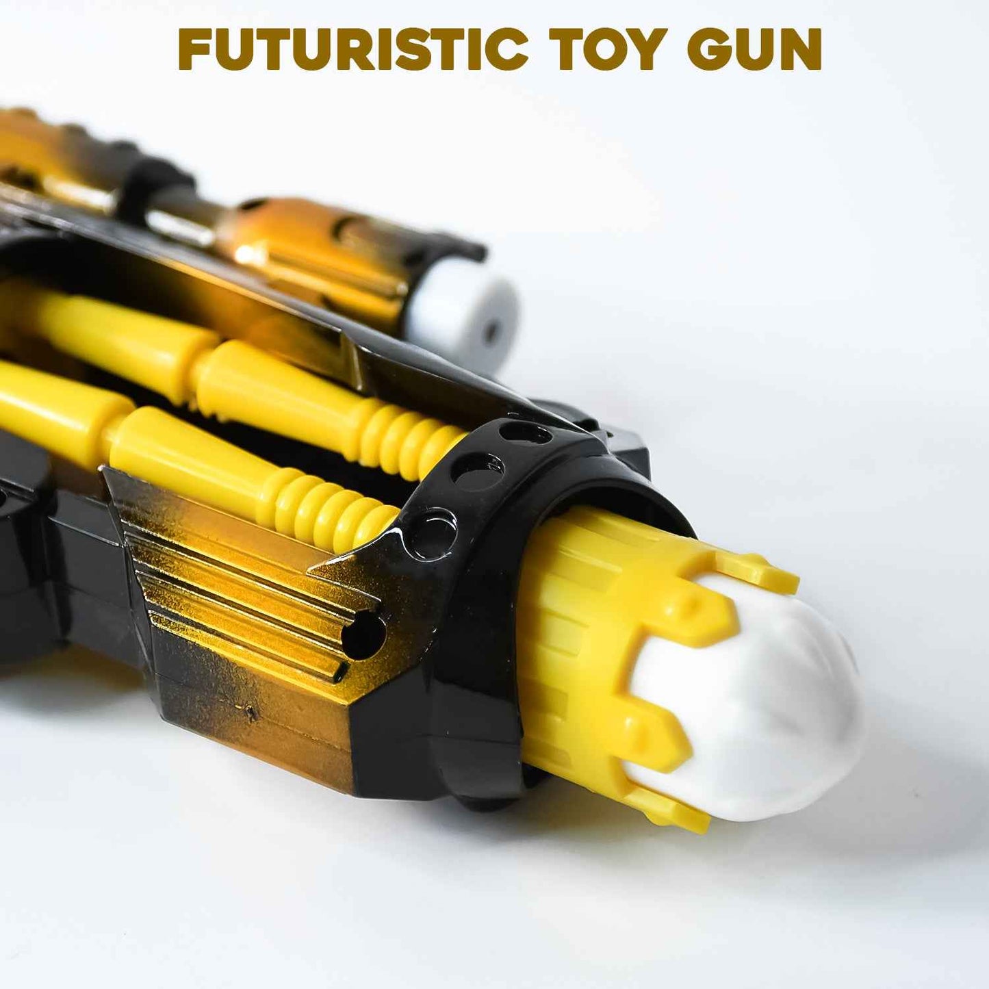 Ttg Led Laser Gun Toy  Battery Operated Space Blaster With Flashing Lights  Sound (1 Set)