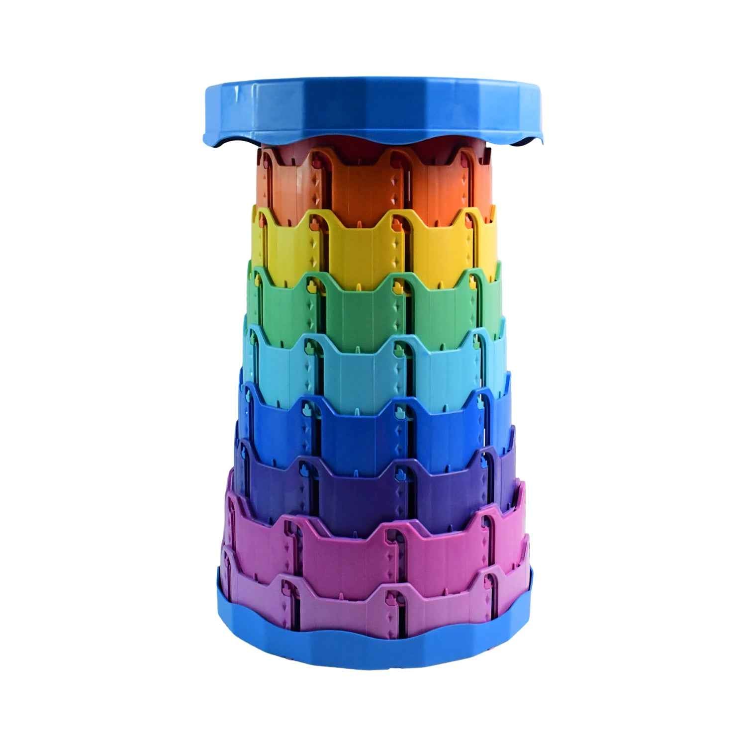 Portable Telescopic Folding Stool (1 Pc)