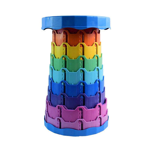 Portable Telescopic Folding Stool (1 Pc)