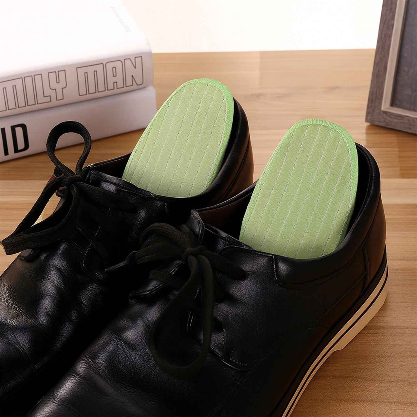 Premium Comfort Shoe Insoles For Daily Foot Support Size 45 (1 Pair  Mix Design)