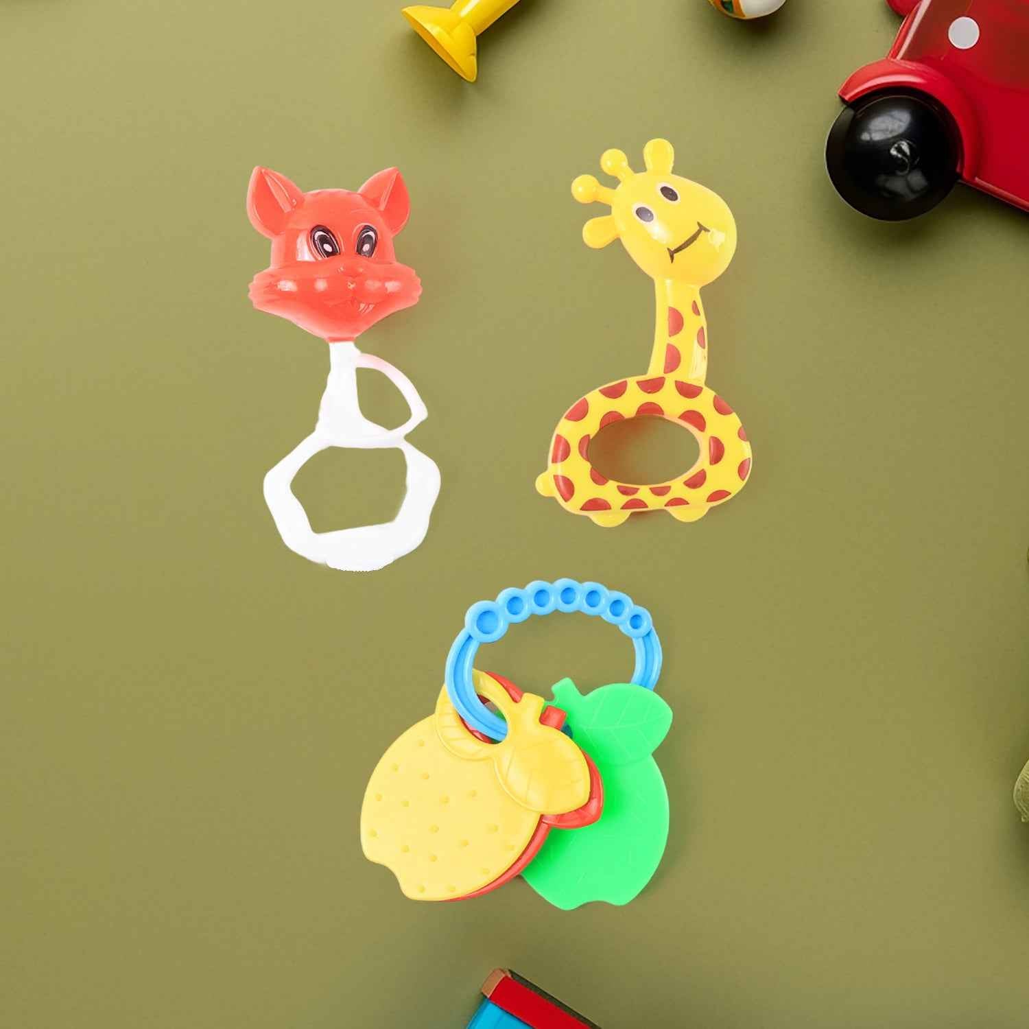 Baby Rattle Toy Collection For Infants 8 Pcs Set
