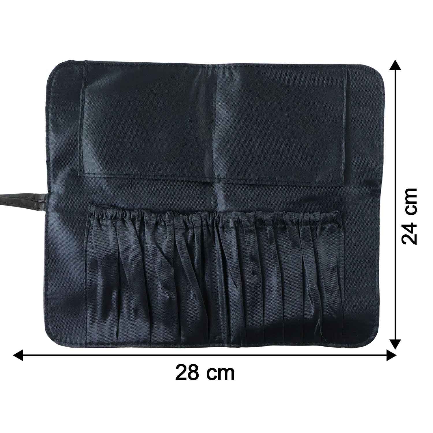 Premium Foldable Makeup Brush Organizer Bag (1 Pc)