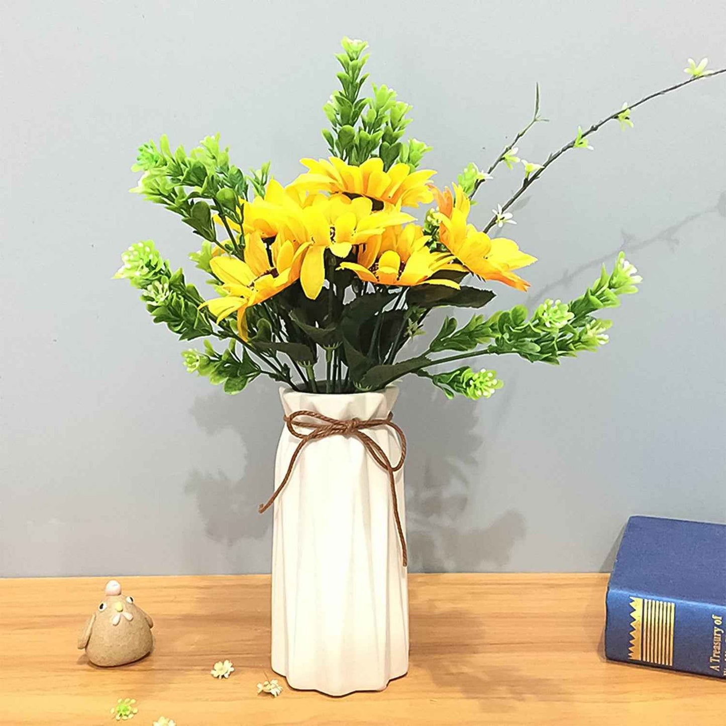 Plastic Vase  Pot - Elegant Design-ideal Gift For Friends And Family (1 Pc)