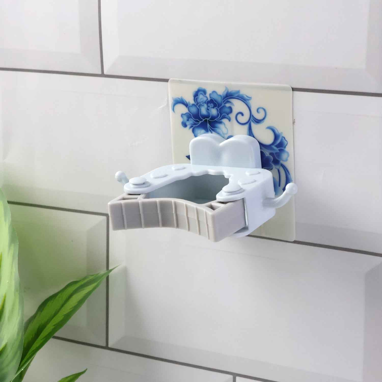 Wall Mounted Mop And Broom Holder Clip (1 Pc)