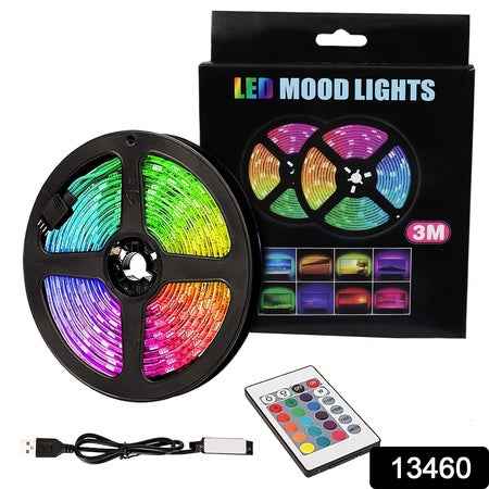 3m Rgb Led Strip Lights Led Mood Lights (1 Set)