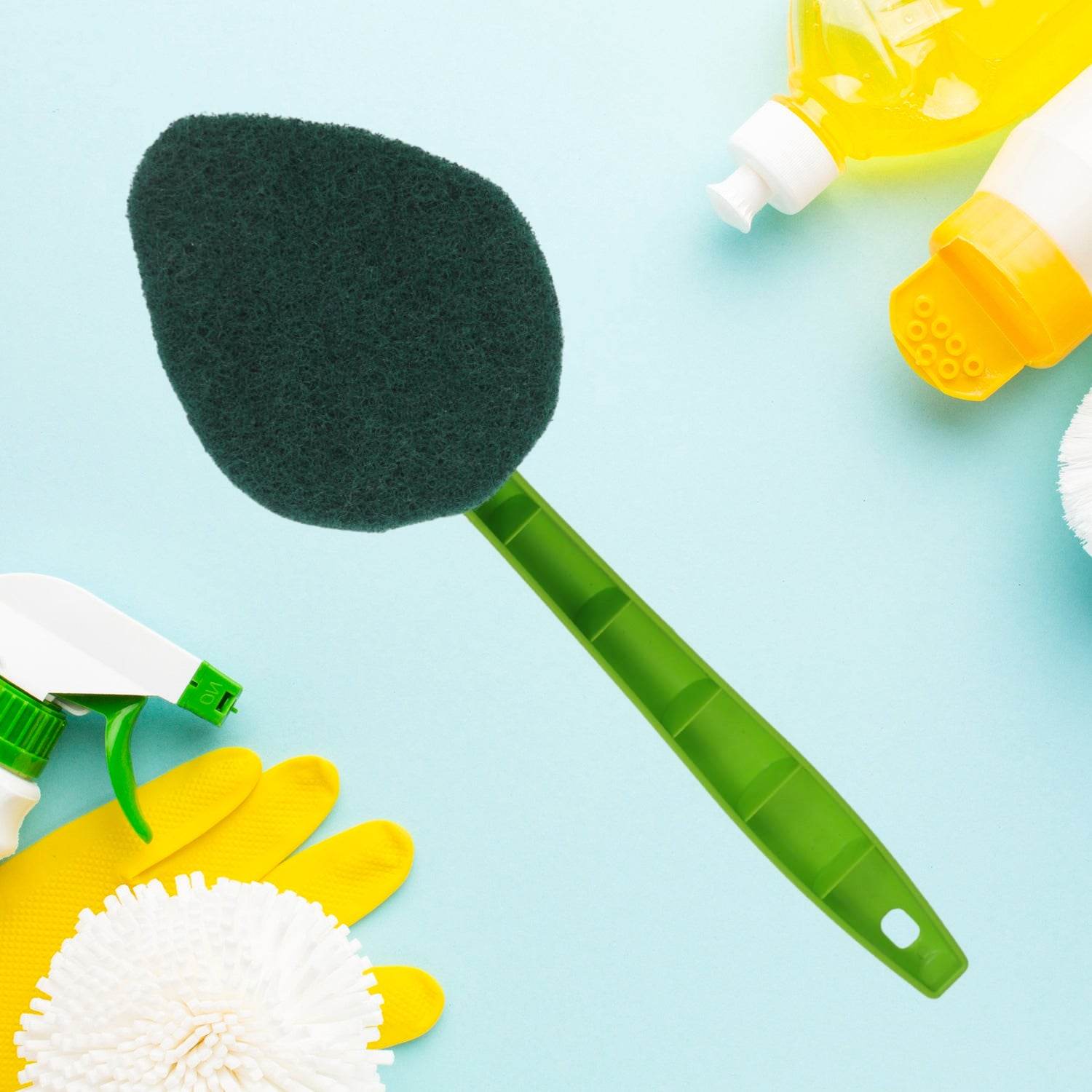 Scrubber Hockey With Long Handle (1 Pc) - Best Deals at BeSh Deals®