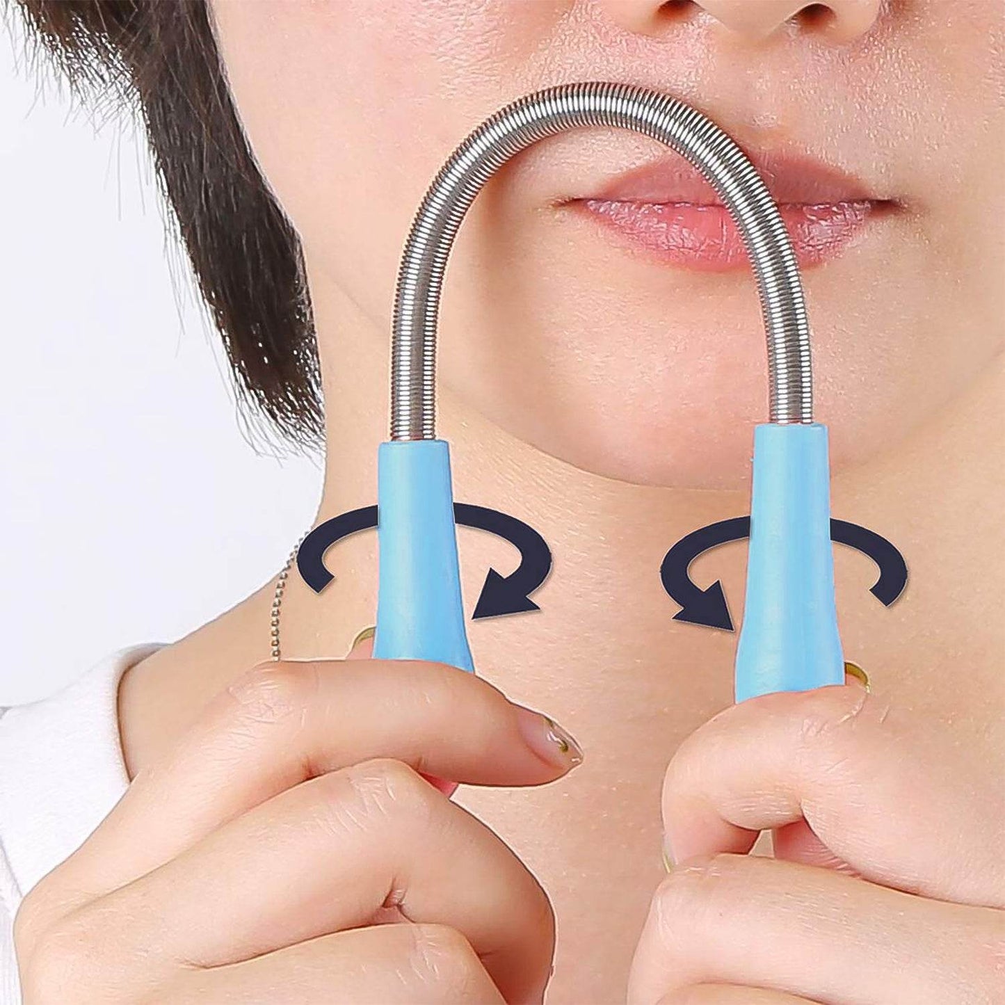 Facial Hair Remover Set Spring Epilator Hair Removal Springs Eyebrow Razors (1 Pc) - Best Deals at BeSh Deals®
