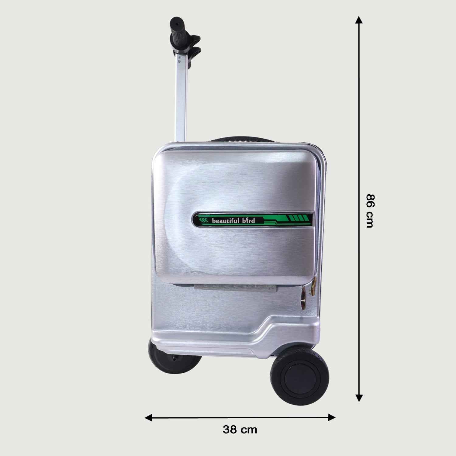Electric Ride-on Scooter Travel Bag With Foldable Trolley (1 Pc)