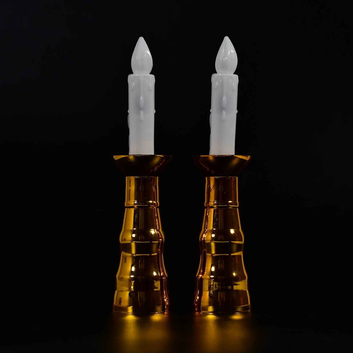 6560 2pcs Led Candle Light Candles Flameless Lamp Indoor Window Decoration Wedding Party Decor Light