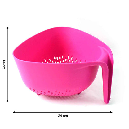 Supermom Premium Multipurpose Triangular Kitchen Colander (1 Pc) - BeSh Deals®