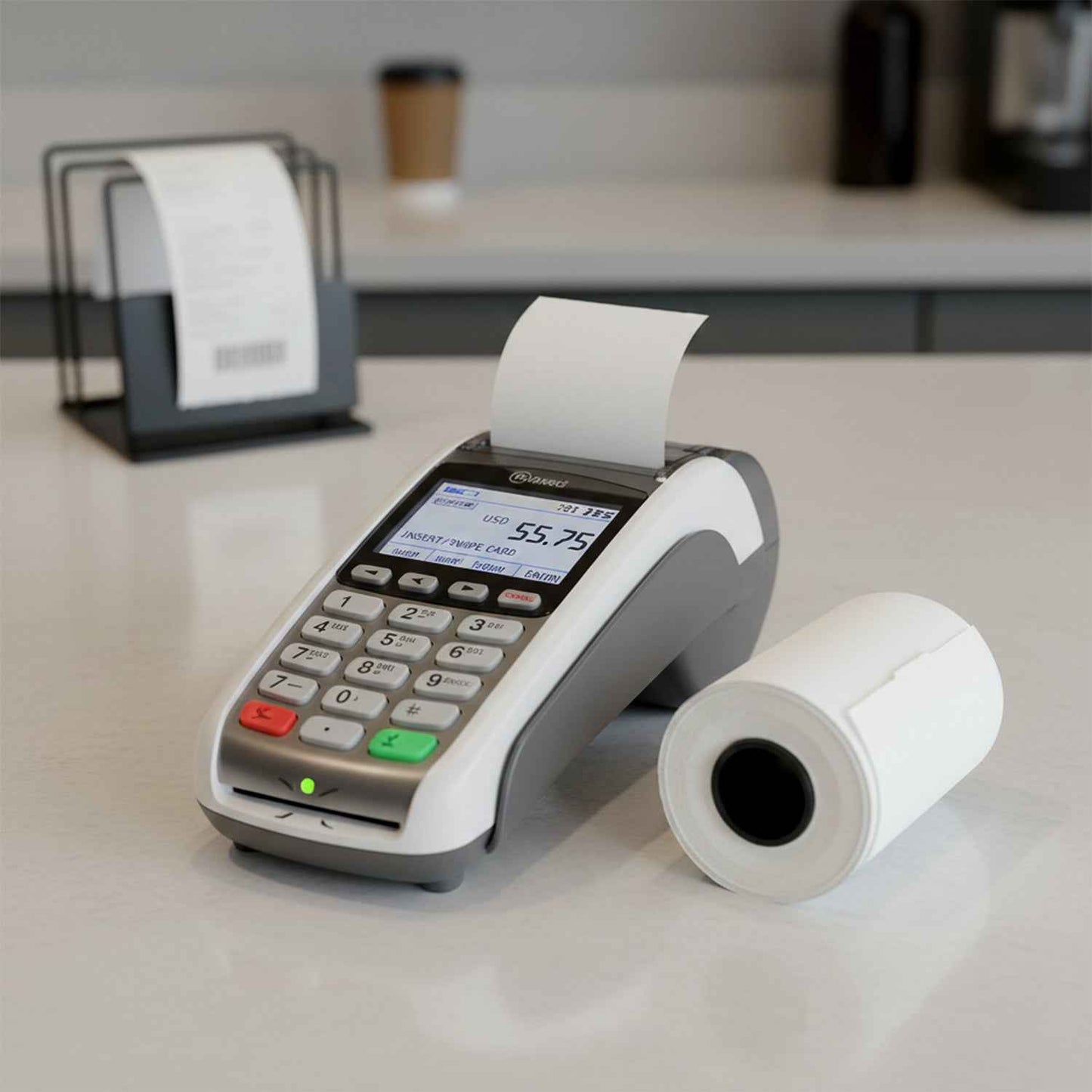 Thermal Label Roll For Barcode Printing (57 X 34 Cm)