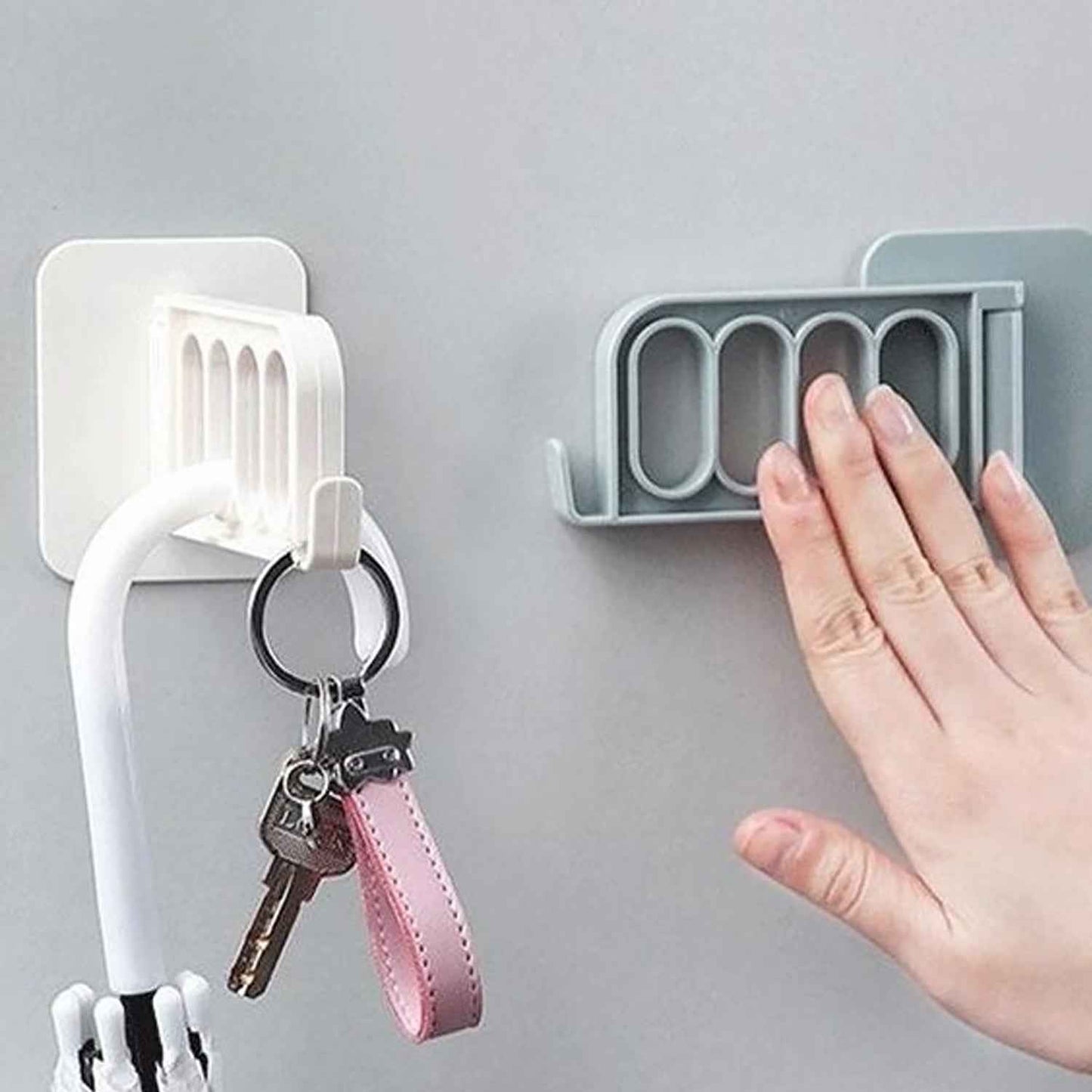 4859 Single Door Hook For Bathroom Kitchen Bedroom Cubicle