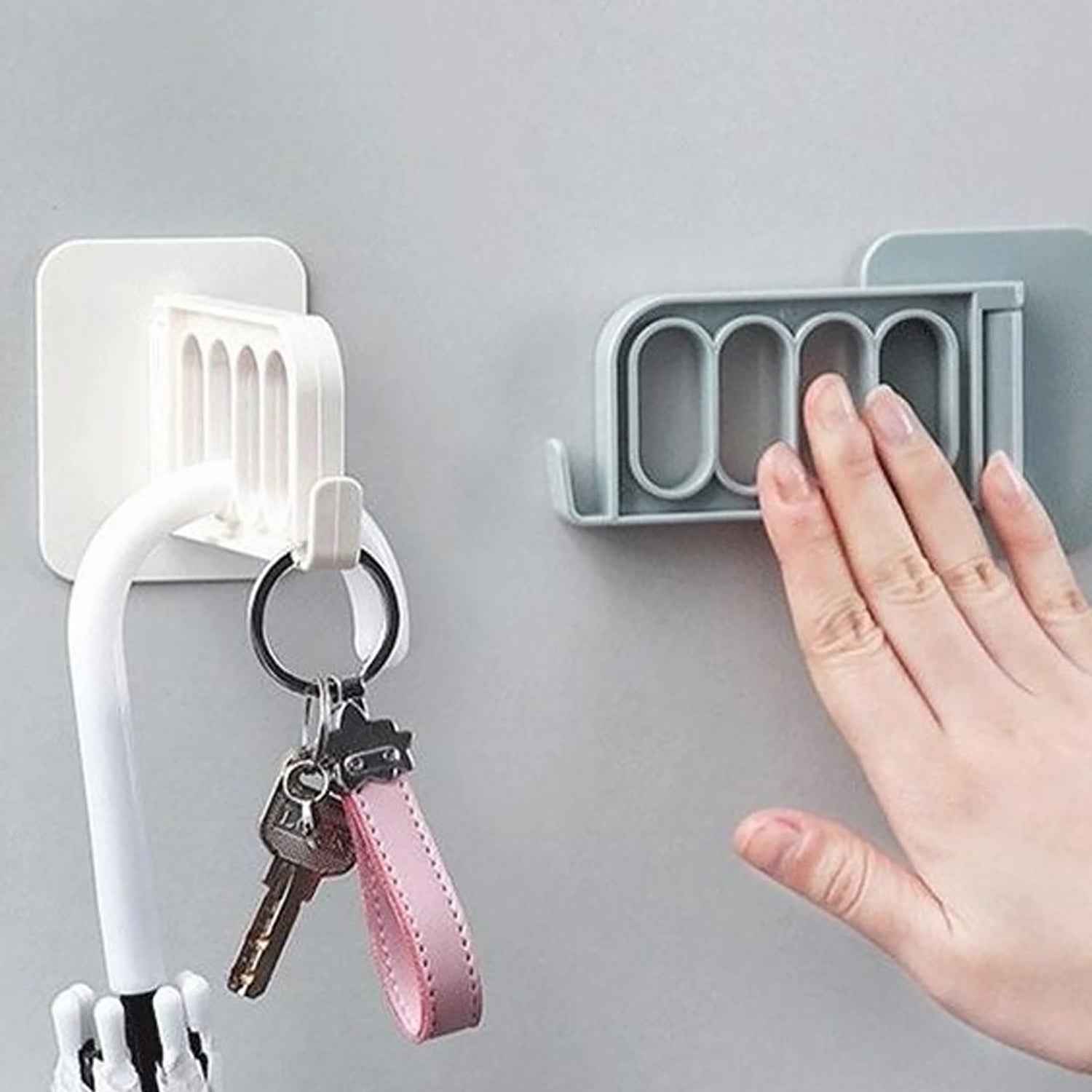 4859 Single Door Hook For Bathroom Kitchen Bedroom Cubicle