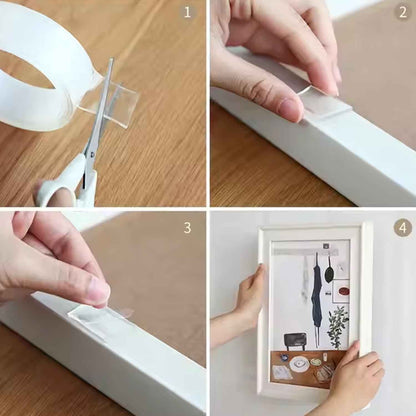 Strong Double Sided Tape Foam Mounting Tape (1 Pc  Big)