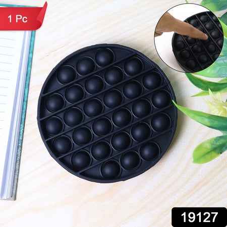 Premium Round Shape Silicone Pop It Fidget Toy (1 Pc)