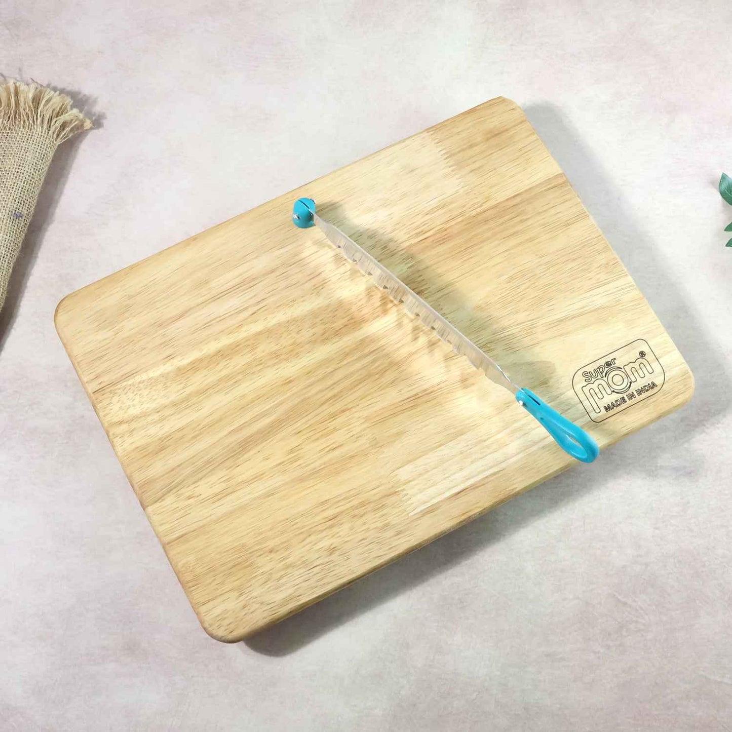 Supermom Wooden Craft Cutting And Chopping Board (1 Pc)