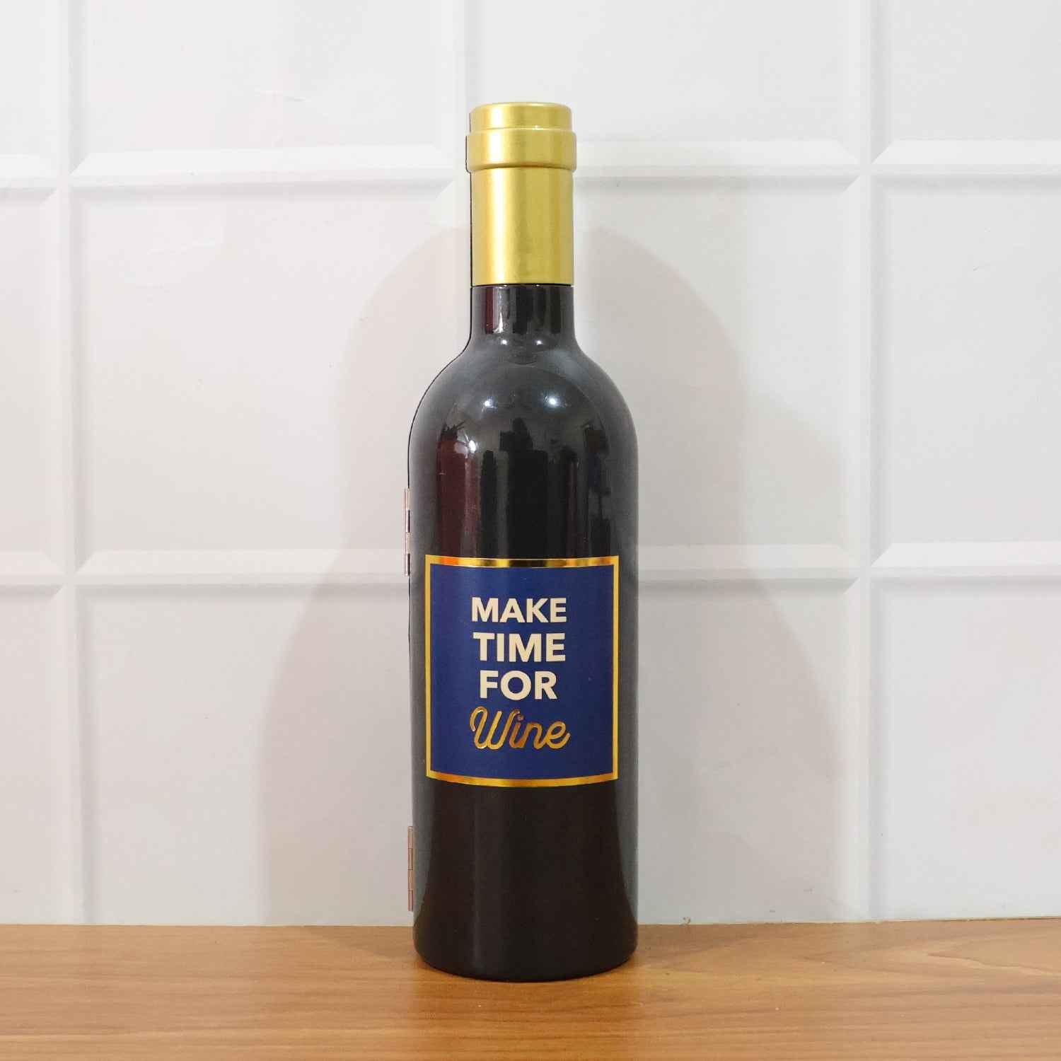 Premium Wine Bottle Shape Bar Accessory Gift Set