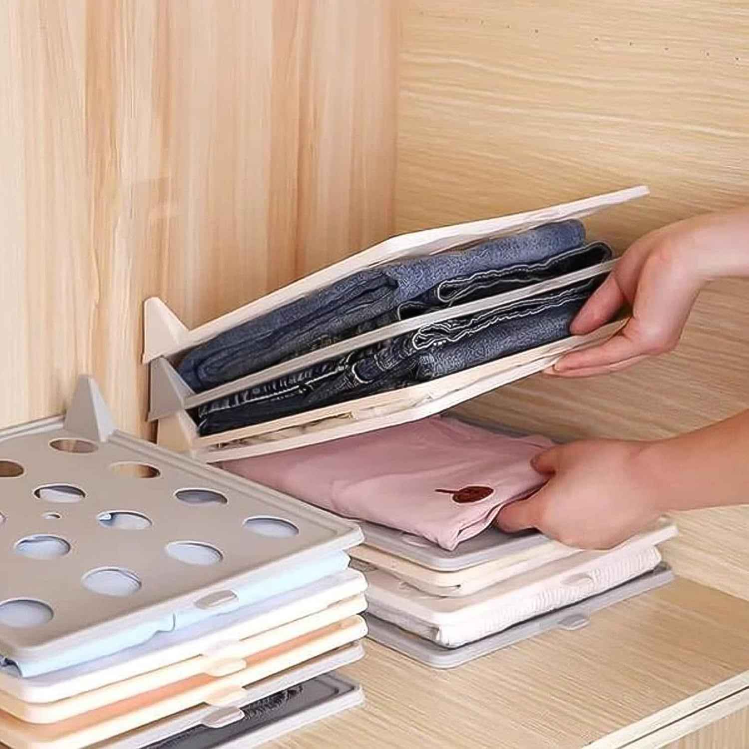 Stackable Shirt Clothes Folding Board (3226 Cm  1 Pc)