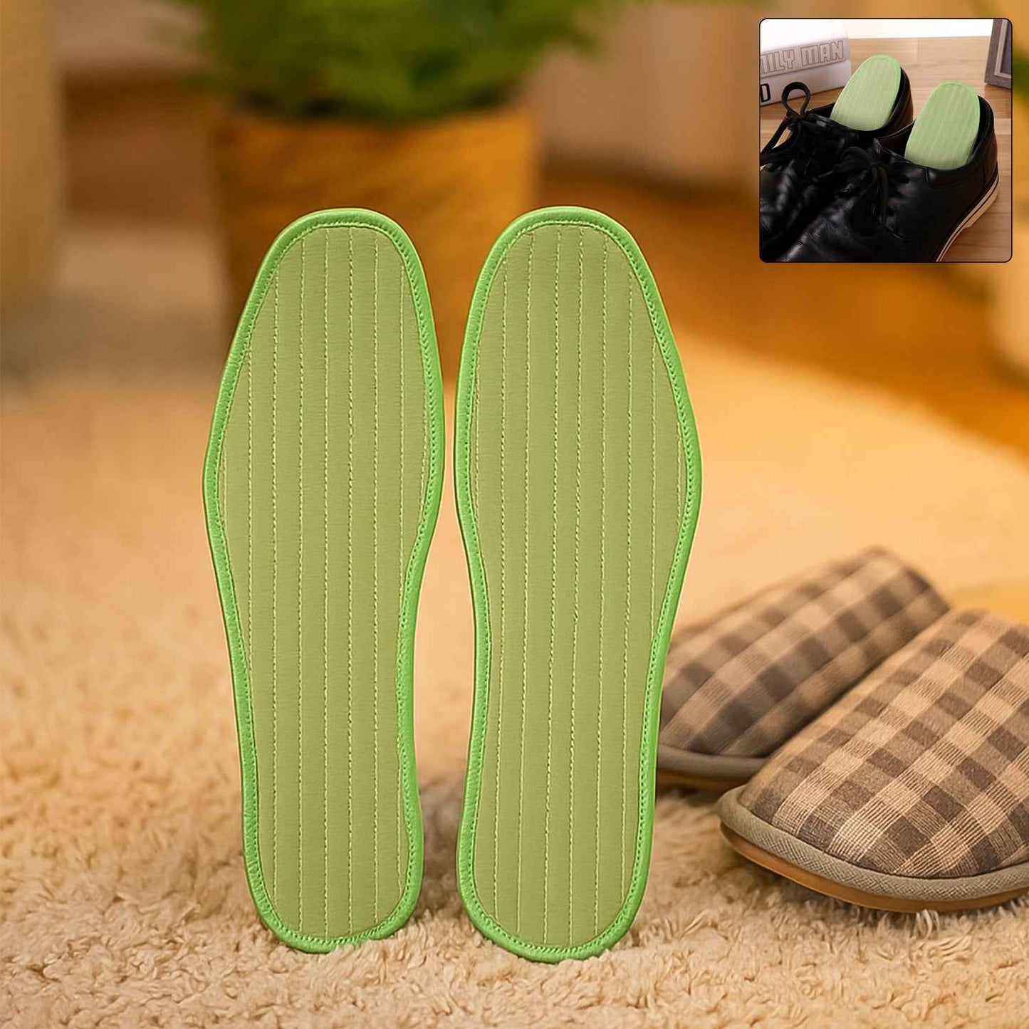 Premium Comfort Shoe Insoles For Daily Foot Support Size 44 (1 Pair  Mix Design)