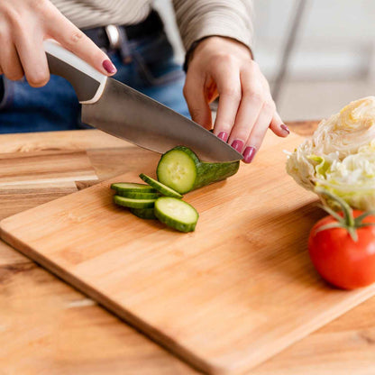 5793 Wooden Chopping Board Big Size Kitchen Chopping Board Household Cutting Board Knife Board Vegetable Cutting And Fruit Multi-purpose Steel Vs Wooden Sticky Board Cutting Board For Kitchen Use
