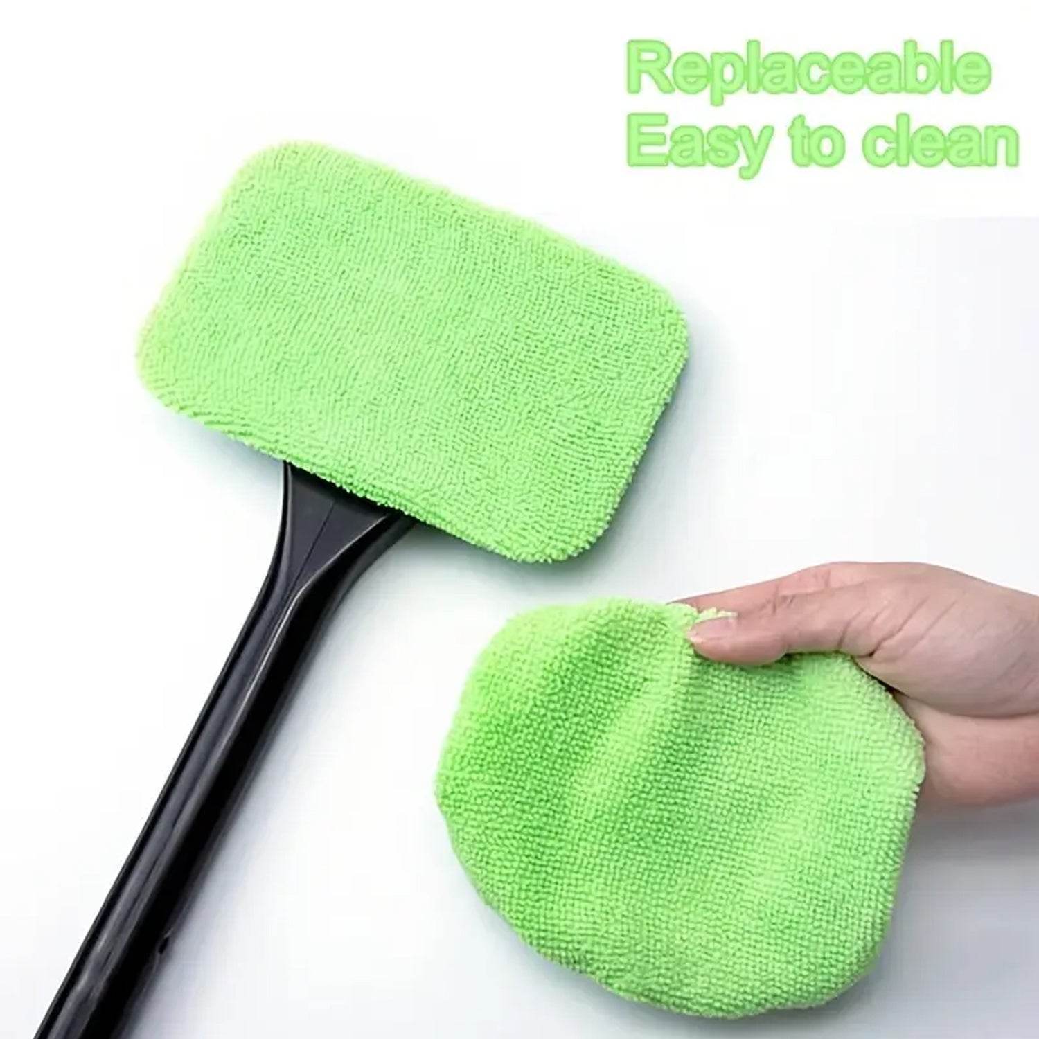 Windshield Clean Car Glass Cleaner Wiper With Microfiber Cloth (1 Pc  38 Cm Long) - Best Deals at BeSh Deals®