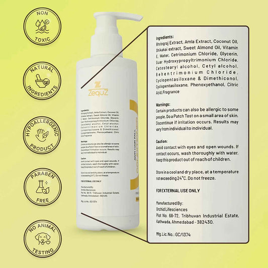 Zequz Anti Hair Fall Conditioner - (1 Pc  250 Ml)