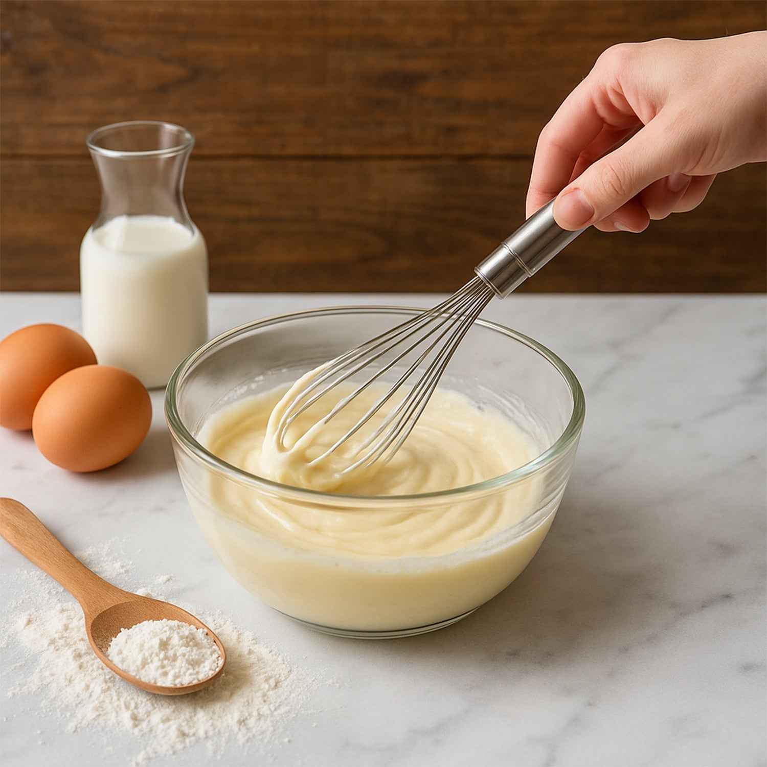 Apex Stainless Steel Large Hand Whisk (1 Pc)