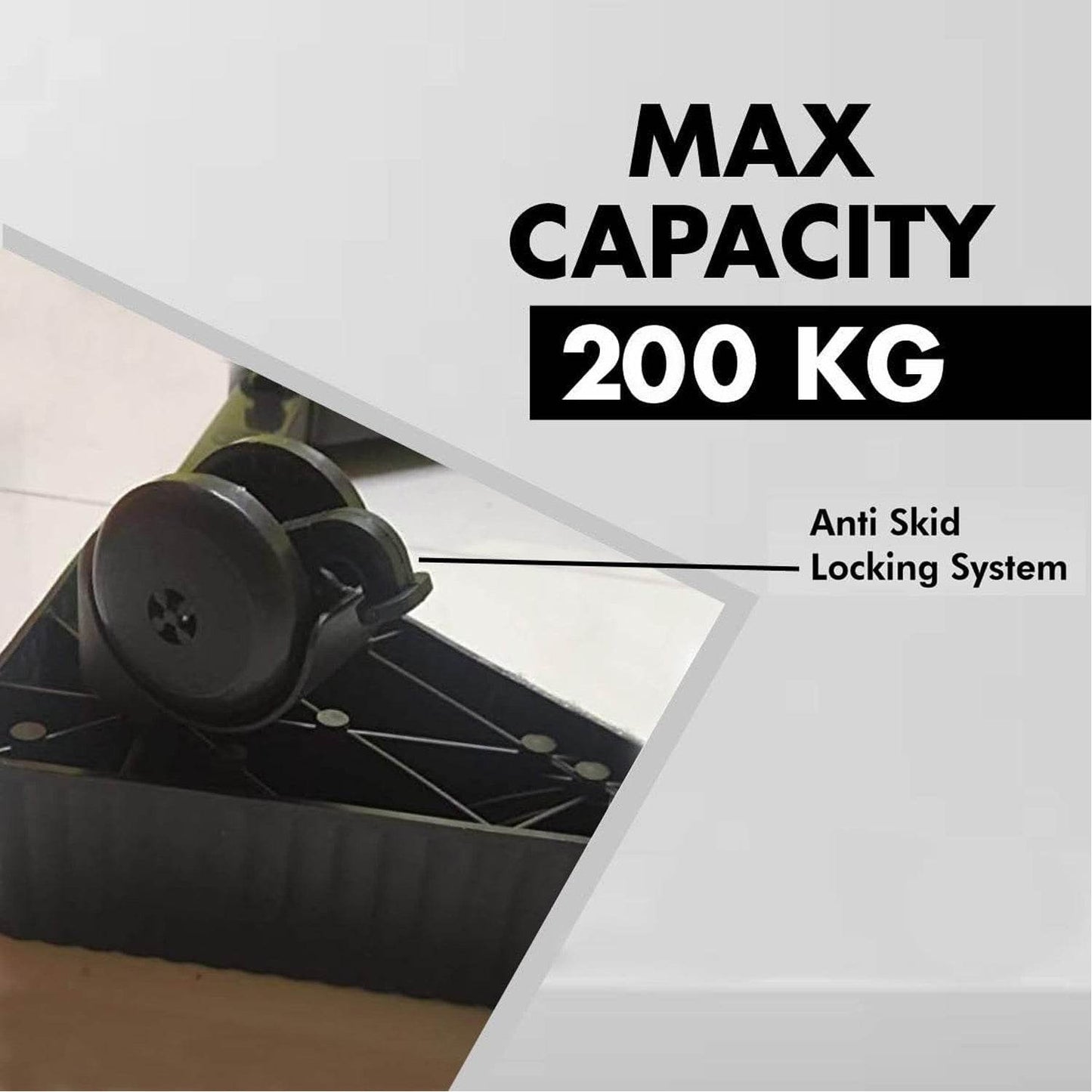 Adjustable Heavy-duty Fridge And Washing Machine Stand Base Trolley 50x50 Cm - Best Deals at BeSh Deals®