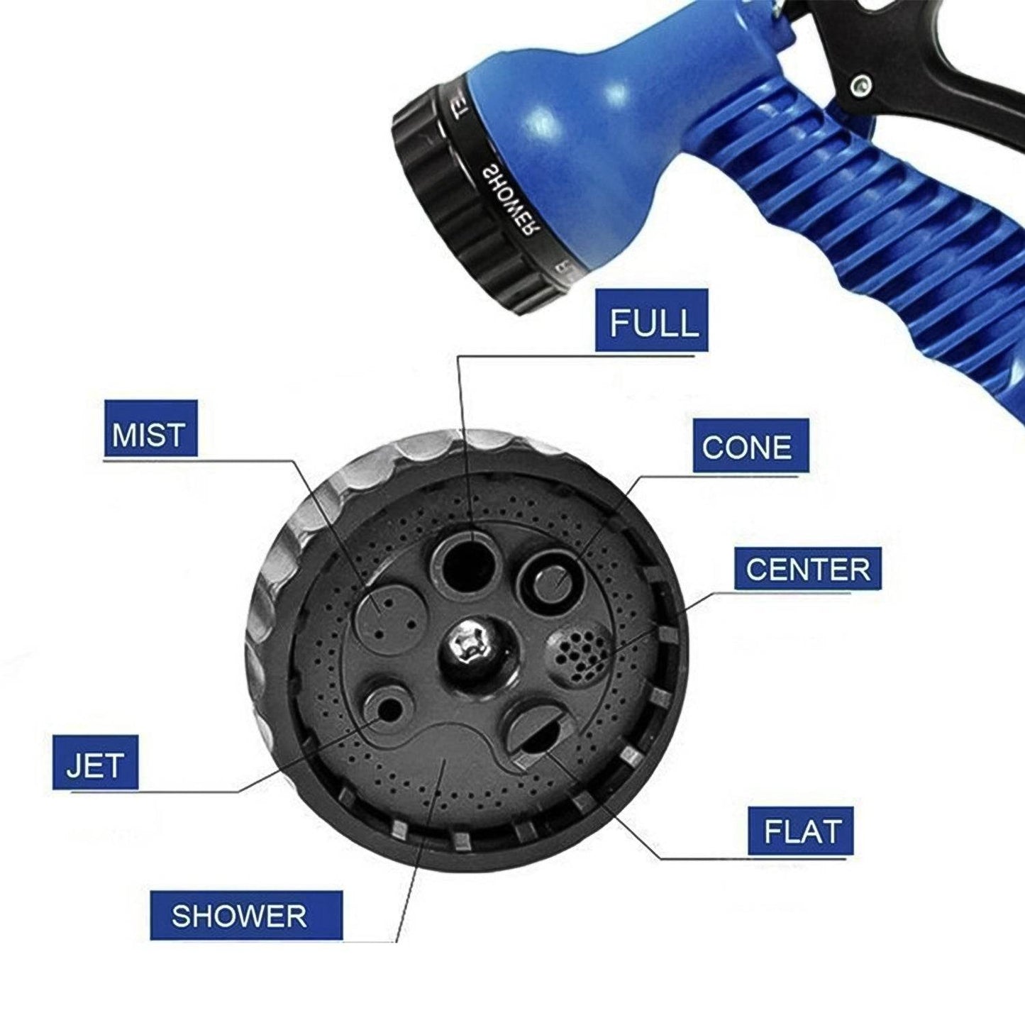 Expandable Magic Garden Hose With Spray Gun Approx 4 Metre Pipe (1 Set  Mix Color) - Best Deals at BeSh Deals®