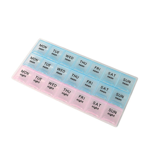 Weekly Pill Organizer Box With 21 Compartments (1 Pc) - Best Deals at BeSh Deals®