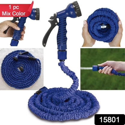 Expandable Magic Garden Hose With Spray Gun Approx 4 Metre Pipe (1 Set  Mix Color) - Best Deals at BeSh Deals®