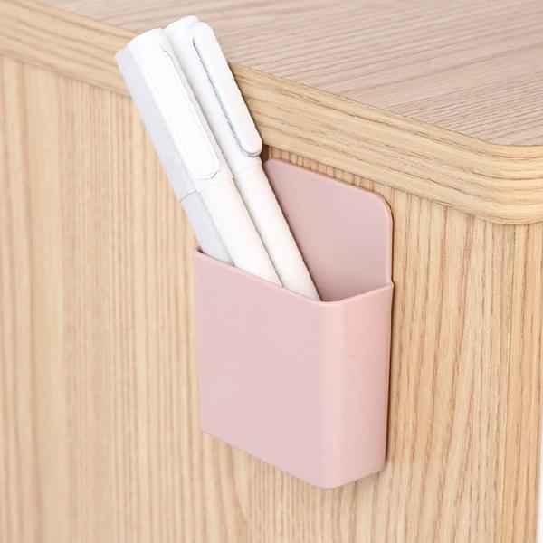 1374 Wall Mounted Storage Case With Mobile Phone Charging Port Plug Holder - Pack Of 4 Pcs