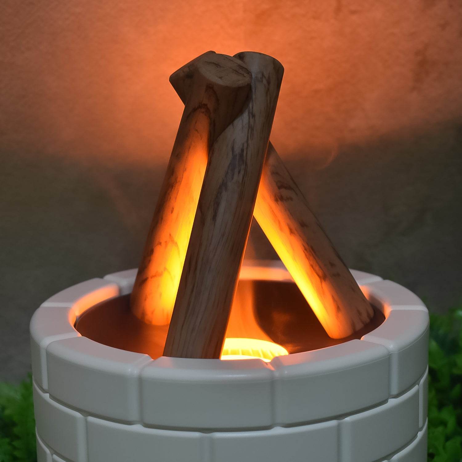 Bonfire Shaped Diffuser Essential Oil Diffuser Multi Function Flame Oil Diffuser (1 Pc) - by BeSh Deals® - Best Deals at BeSh Deals®