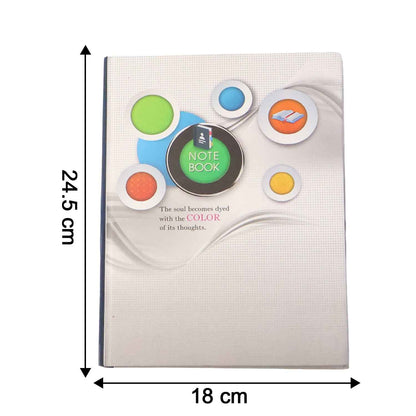 Hardbound Ruled Notebook (1 Pc  100 Pages  240x180mm)