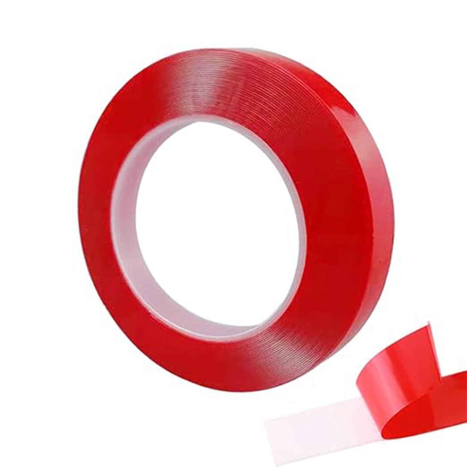 Heavy Duty Transparent Acrylic Foam Mounting Tape (3 Mtr Approx  1 Pc)