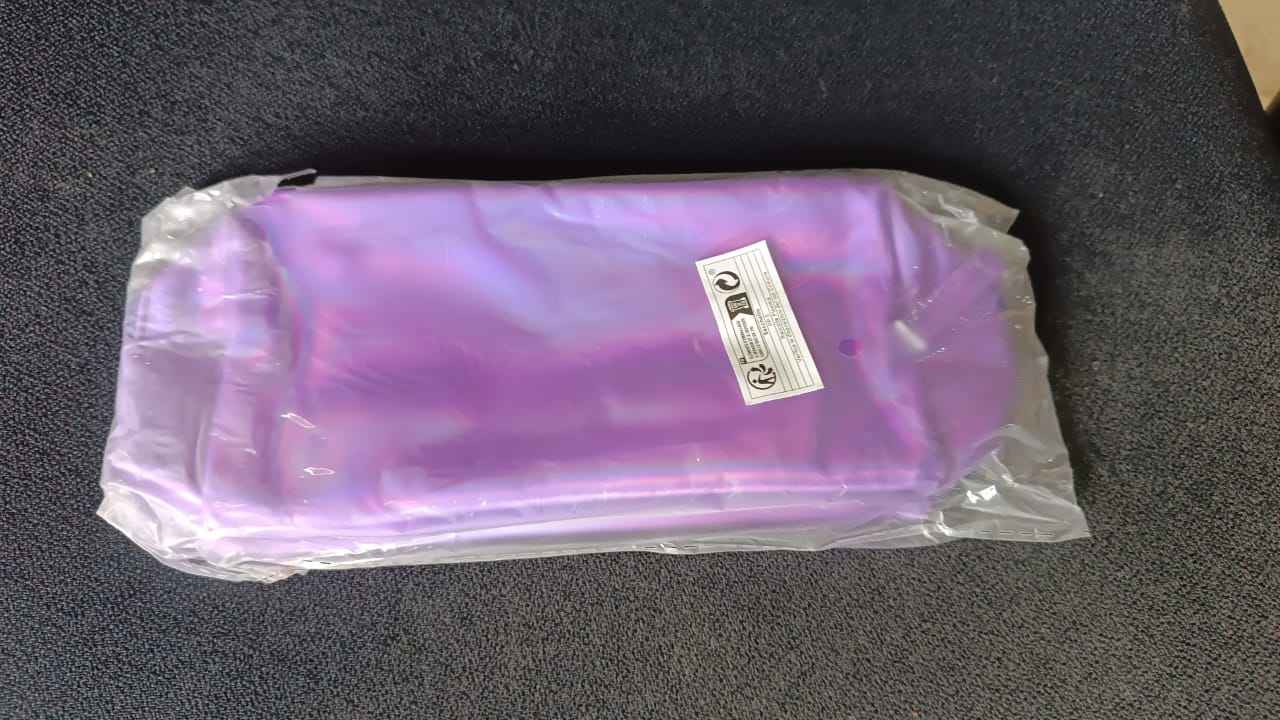 Holographic Shiny Waterproof Travel Cosmetic Pouch (1 Pc)