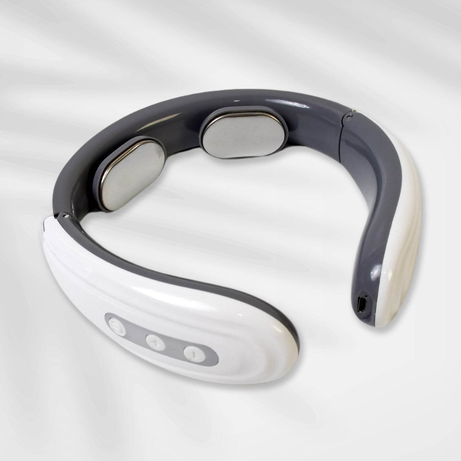 2 Heads Smart Electric Neck And Back Pulse Massager (1 Pc  Mix Design) - Best Deals at BeSh Deals®