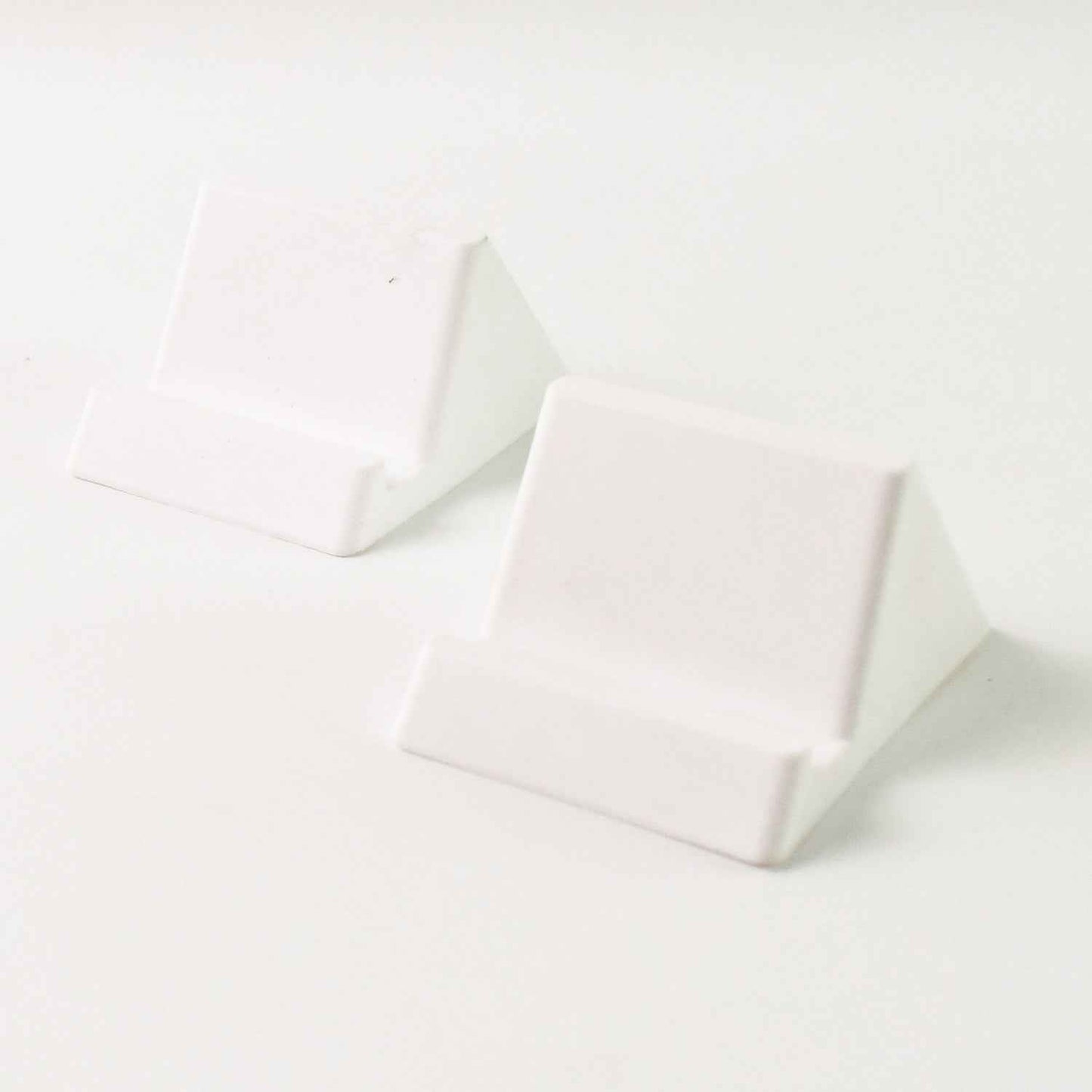 Compact Plastic Mobile Phone Holder Stand (2 Pc  Mix Color)