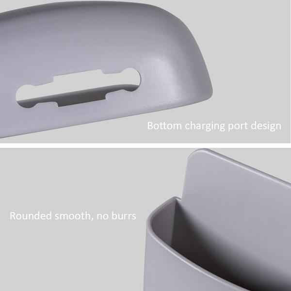 1487 Wall Mounted Storage Case With Mobile Phone Charging Holder