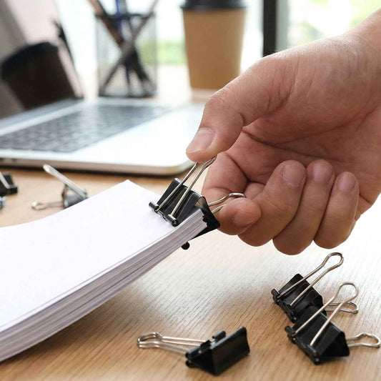 51 Mm Large Binder Clips (12 Pc Set)