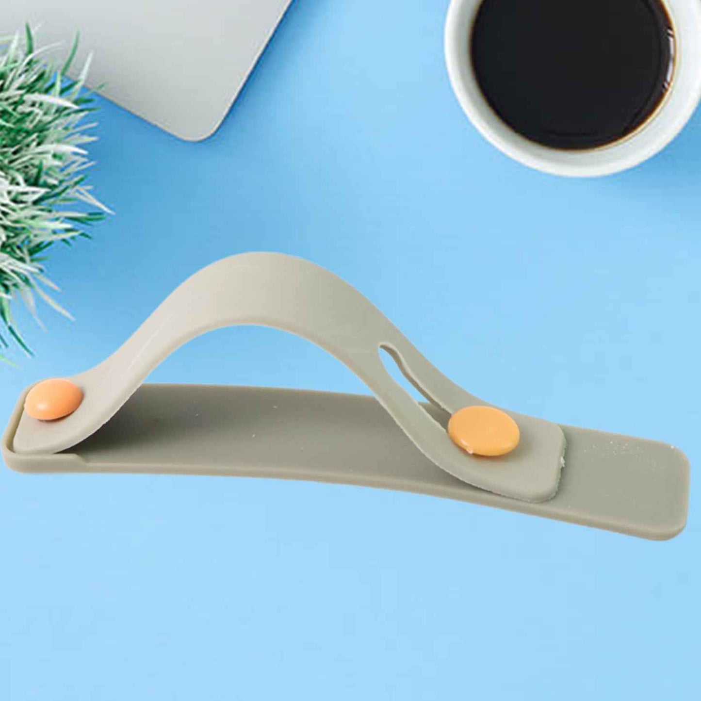 Olive Green Phone Loop Finger Holder Phone Grip Straps Silicone Phone Finger Strap (1 Pc)