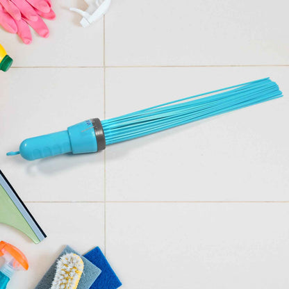 4877 Heavy-duty Kharata Wet And Dry Floor Cleaning Plastic Broom With 44 Hard Bristles