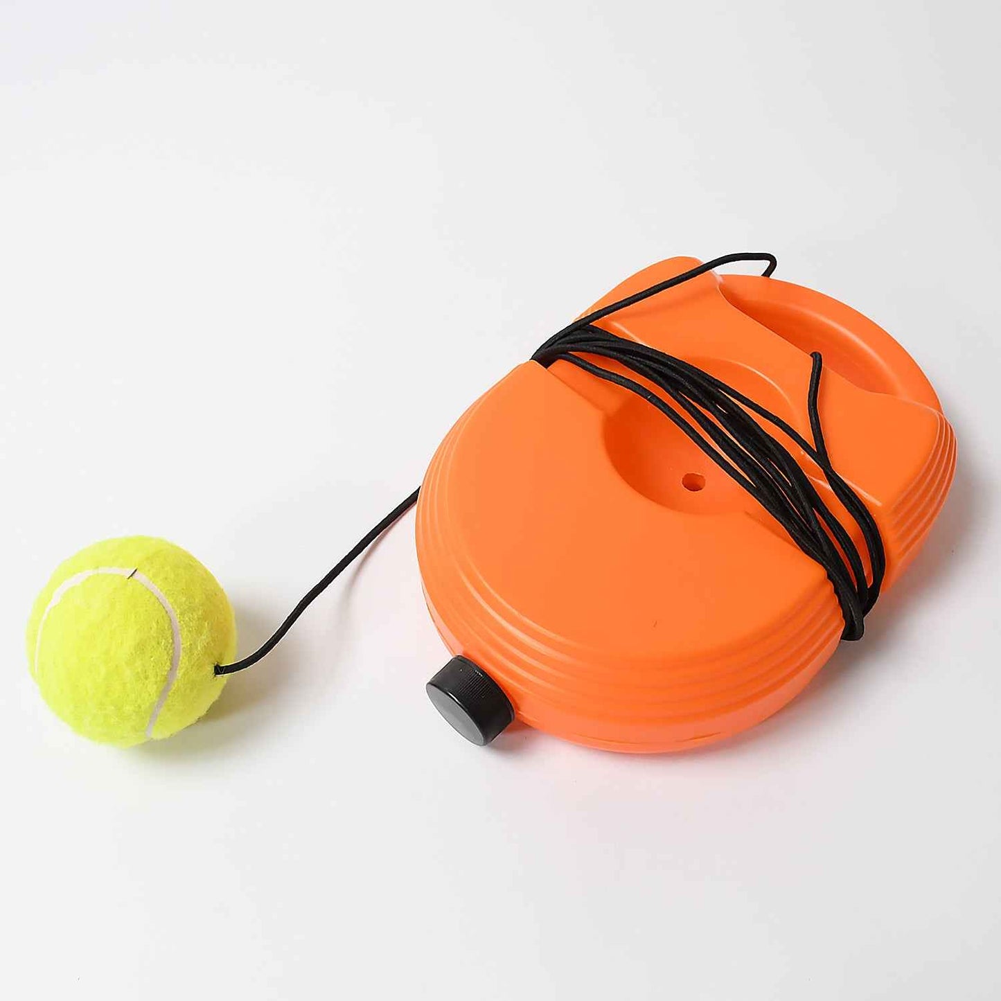17599 Tennis Trainer Rebound Ball With String Convenient Tennis Training Gear Tennis Practice Device Base For Kids Adults