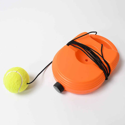 17599 Tennis Trainer Rebound Ball With String Convenient Tennis Training Gear Tennis Practice Device Base For Kids Adults