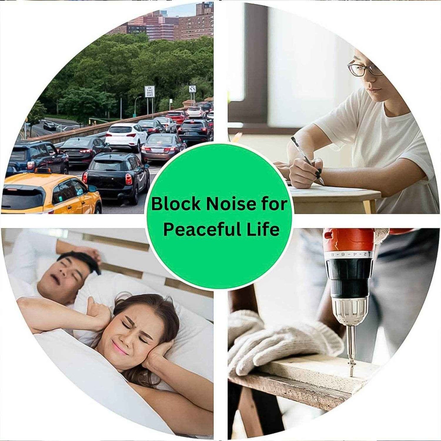 Earplugs Noise Reduction For Noise (1 Pair Foam) - Best Deals at BeSh Deals®