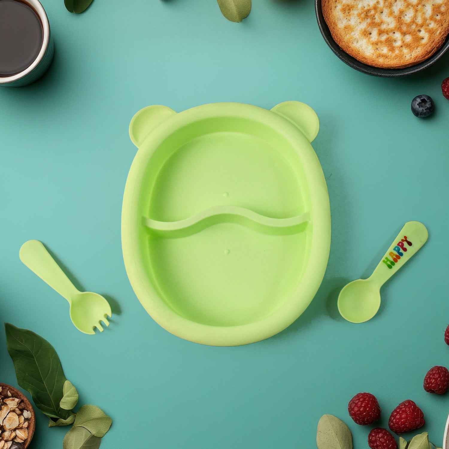 Premium 4-piece Kids Mealtime Feeding Set
