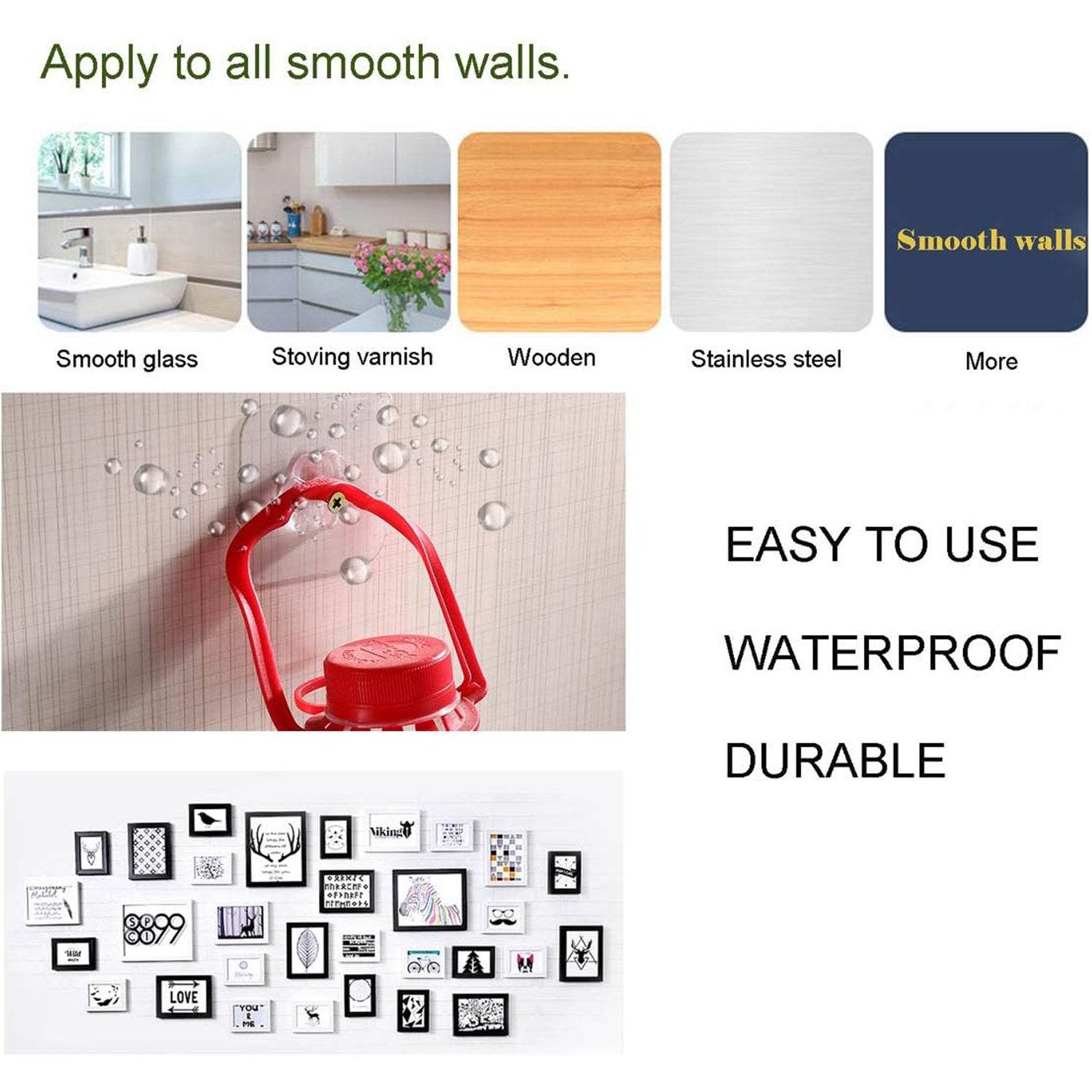 Self Adhesive Hooks Sticker  Screw Nut And Bolt Type (4 Pcs Set) - Best Deals at BeSh Deals®