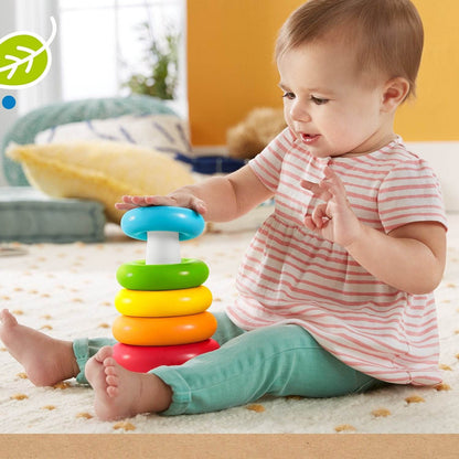 8016 Plastic Baby Kids Teddy Stacking Ring Jumbo Stack Up Educational Toy 7pc - Best Deals at BeSh Deals®